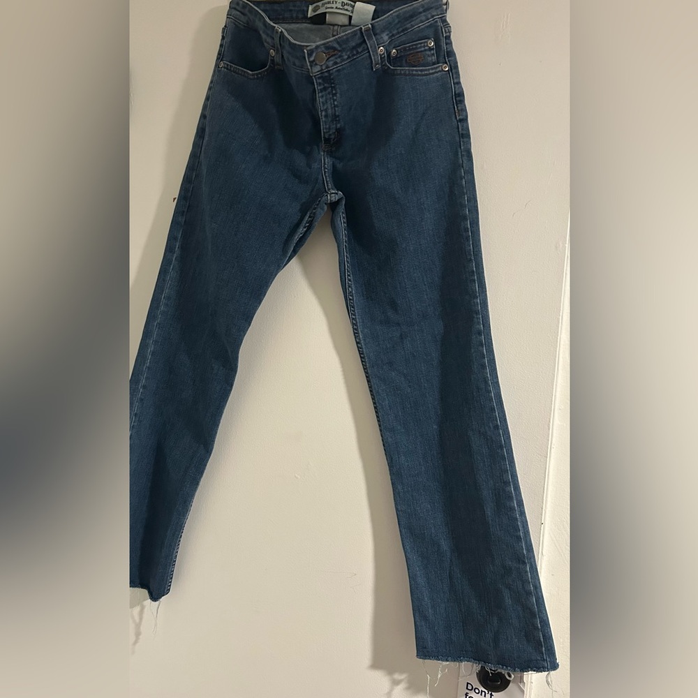 Harley-Davidson Blue Bootcut Jeans